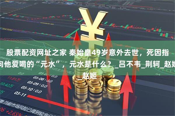 股票配资网址之家 秦始皇49岁意外去世，死因指向他爱喝的“元水”，元水是什么？_吕不韦_荆轲_赵姬